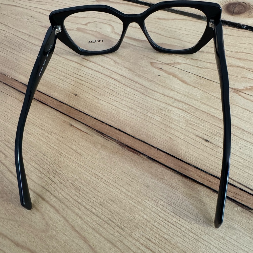 Prada Black Women's Glasses - Picture 9 of 10